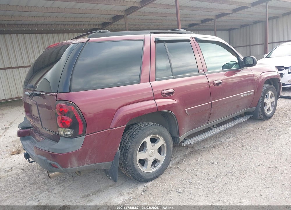 2004 CHEVROLET TRAILBLAZER LT VIN: 1GNDT13S542288711