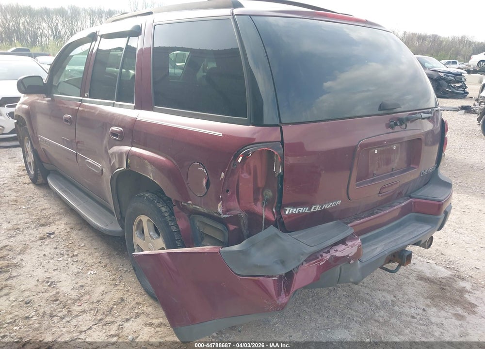 2004 CHEVROLET TRAILBLAZER LT VIN: 1GNDT13S542288711