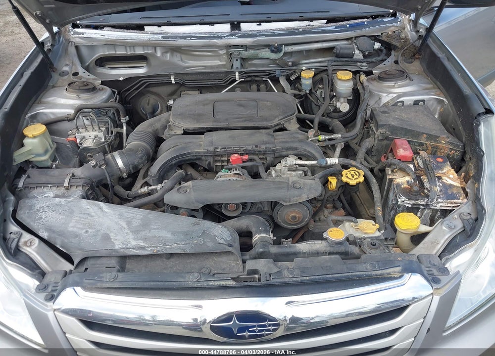 2010 SUBARU OUTBACK 2.5I VIN: 4S4BRBAC7A1321205