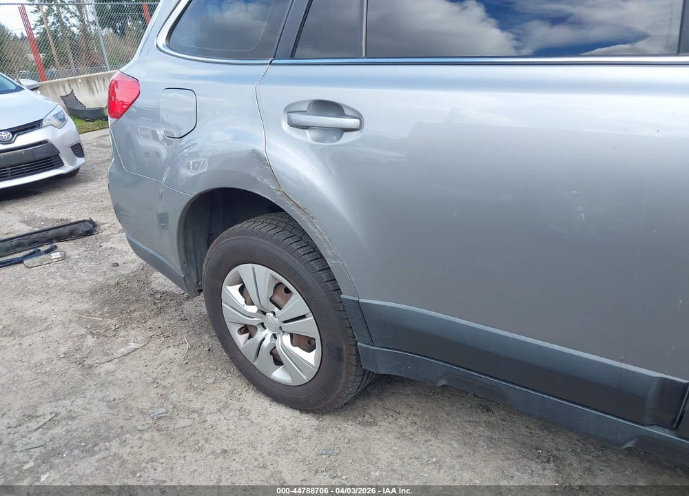 2010 SUBARU OUTBACK 2.5I VIN: 4S4BRBAC7A1321205