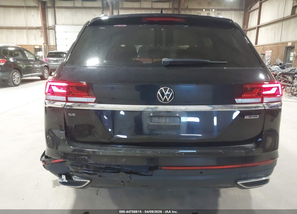 2021 VOLKSWAGEN ATLAS 2.0T SE W/TECHNOLOGY VIN: 1V2HP2CA3MC566526