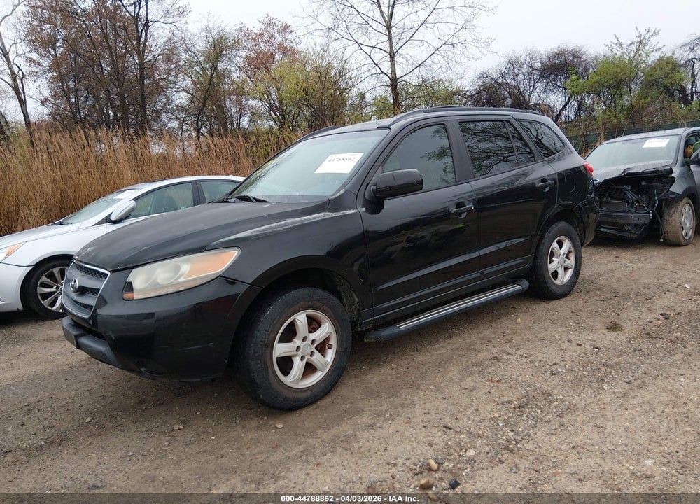 2007 HYUNDAI SANTA FE GLS VIN: 5NMSG13D47H117390