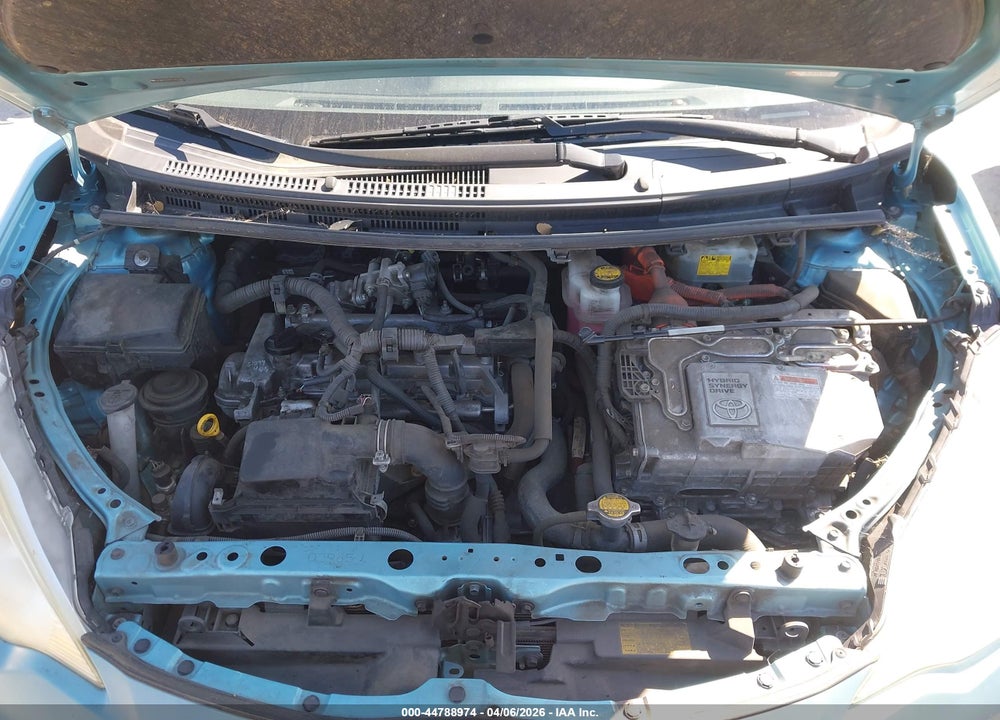 2012 TOYOTA PRIUS C TWO VIN: JTDKDTB37C1007340