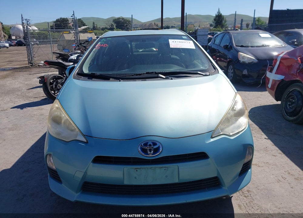 2012 TOYOTA PRIUS C TWO VIN: JTDKDTB37C1007340
