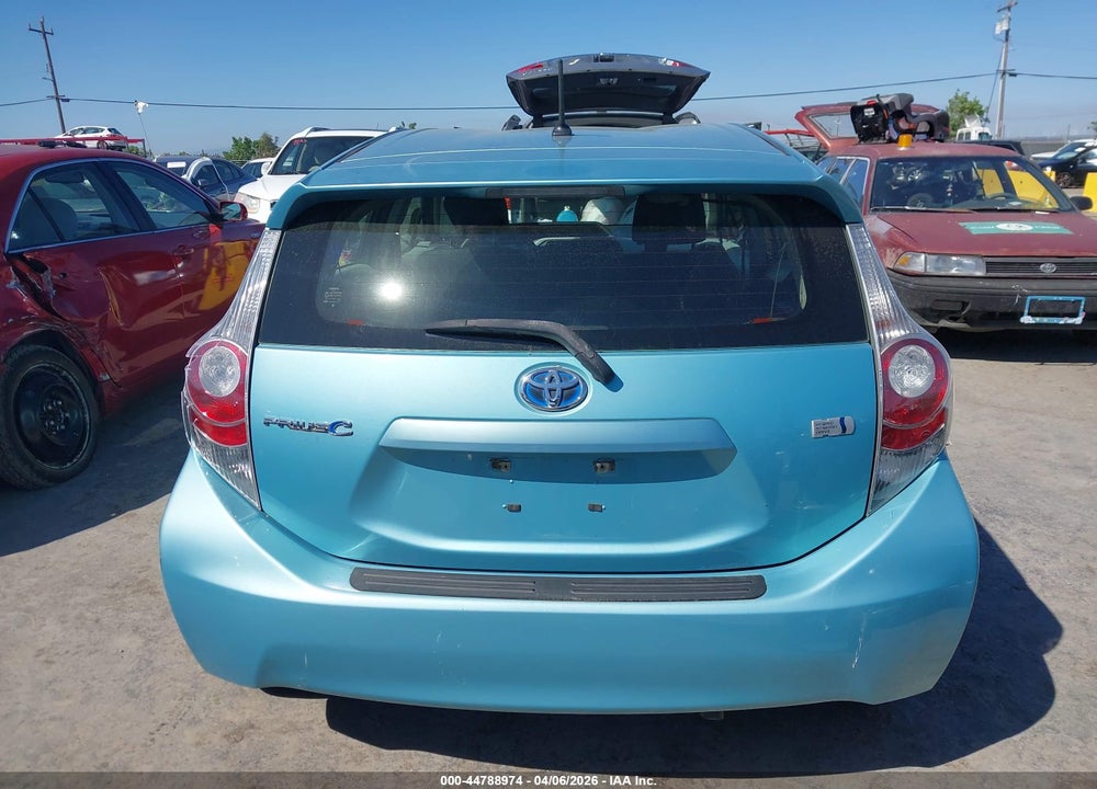 2012 TOYOTA PRIUS C TWO VIN: JTDKDTB37C1007340