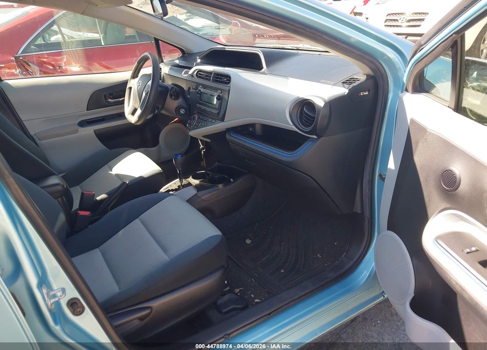 2012 TOYOTA PRIUS C TWO VIN: JTDKDTB37C1007340