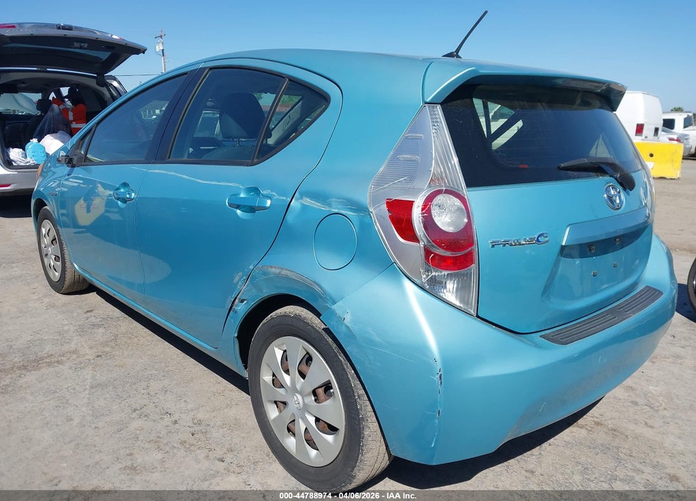 2012 TOYOTA PRIUS C TWO VIN: JTDKDTB37C1007340
