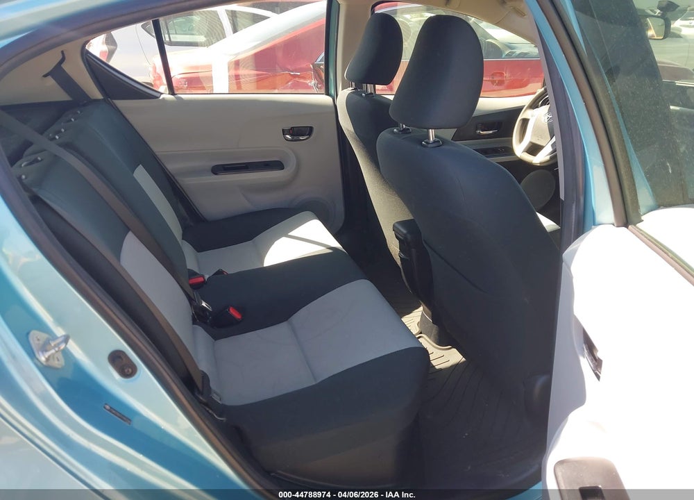 2012 TOYOTA PRIUS C TWO VIN: JTDKDTB37C1007340