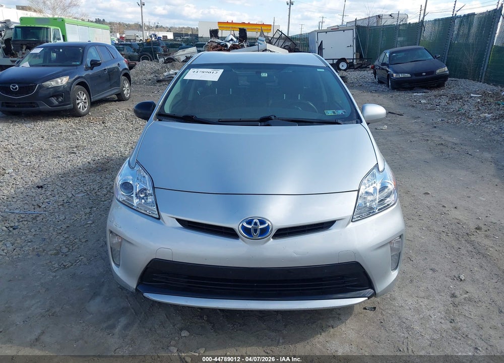 2012 TOYOTA PRIUS TWO VIN: JTDKN3DU4C5386972