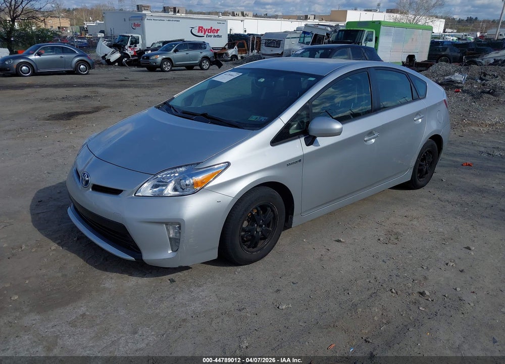 2012 TOYOTA PRIUS TWO VIN: JTDKN3DU4C5386972