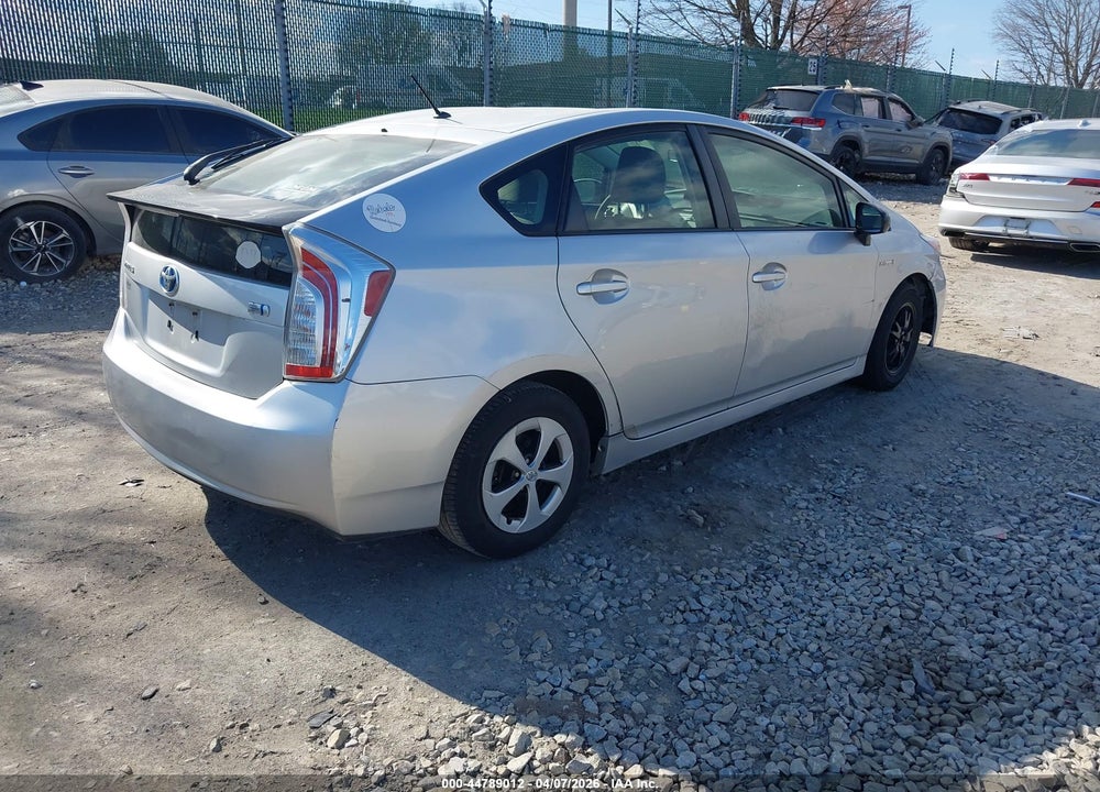 2012 TOYOTA PRIUS TWO VIN: JTDKN3DU4C5386972
