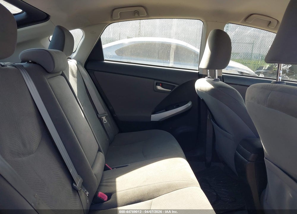 2012 TOYOTA PRIUS TWO VIN: JTDKN3DU4C5386972
