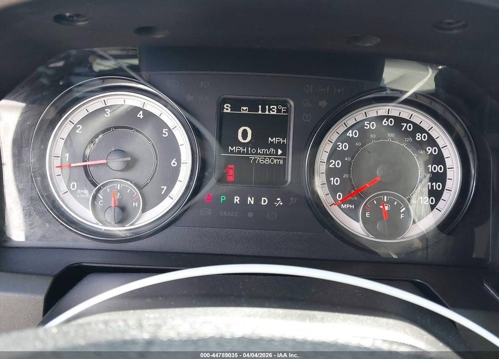 2019 RAM 1500 CLASSIC SLT  4X2 6'4 BOX VIN: 1C6RR6TT7KS520829