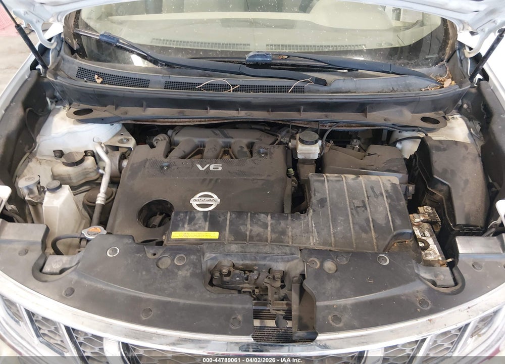 2012 NISSAN MURANO S VIN: JN8AZ1MW3CW227204