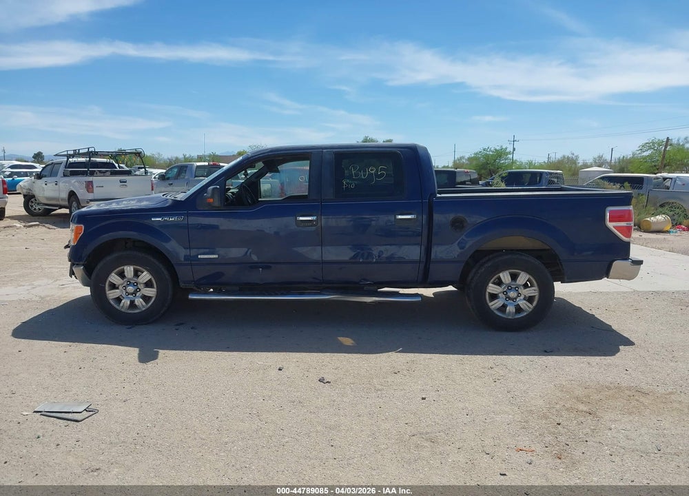 2011 FORD F-150 XLT VIN: 1FTFW1CT9BKD49234
