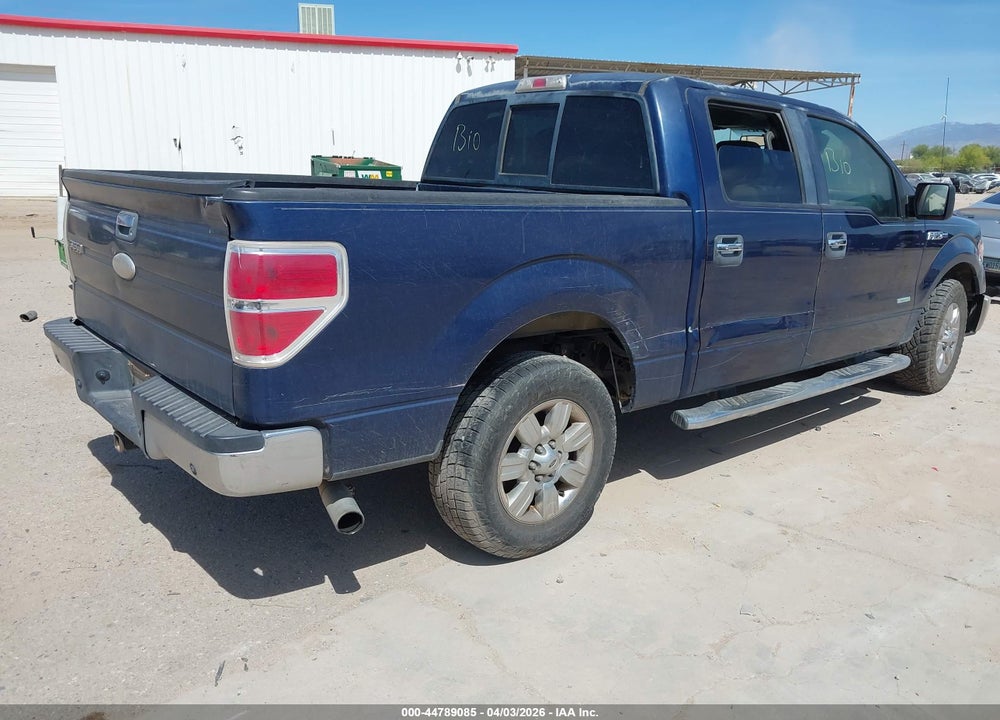 2011 FORD F-150 XLT VIN: 1FTFW1CT9BKD49234