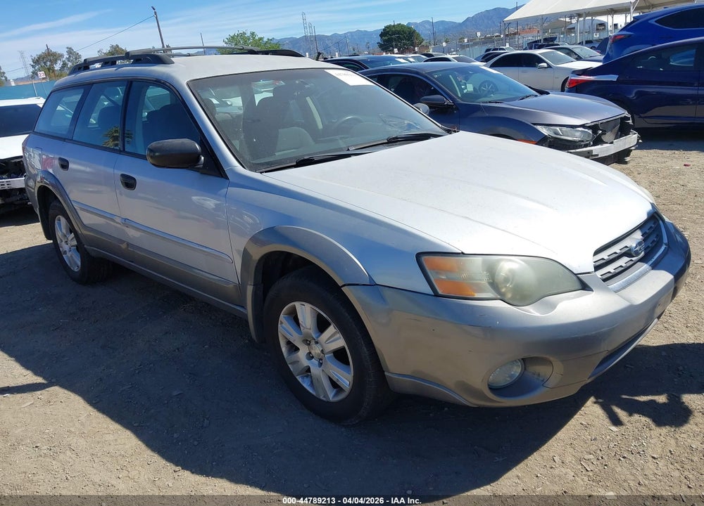 2005 SUBARU OUTBACK 2.5I VIN: 4S4BP61C857334903