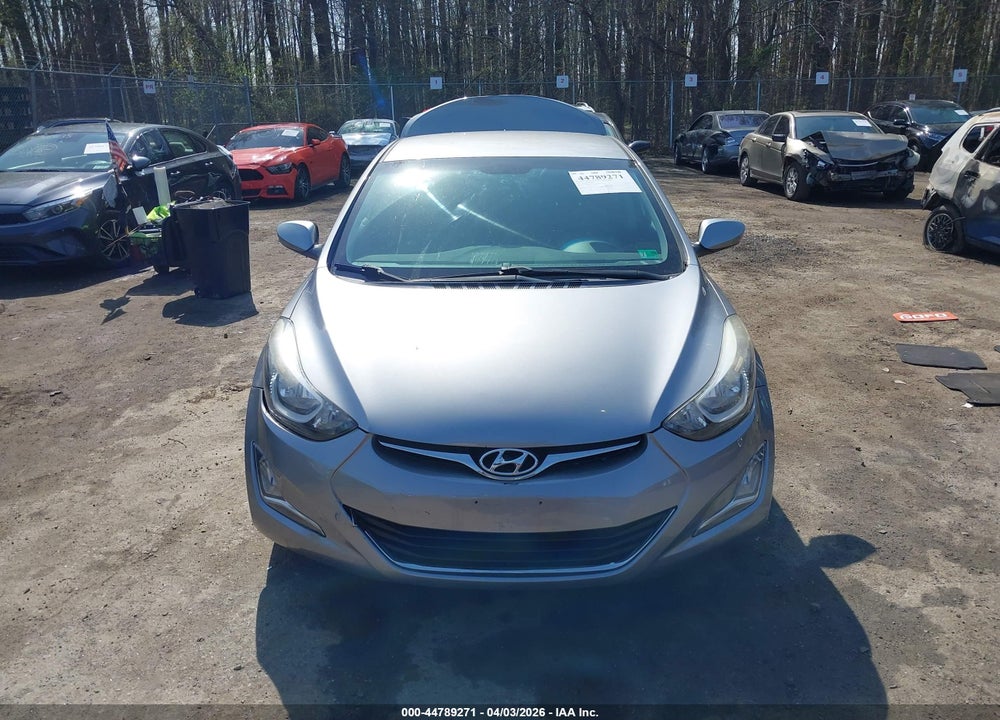 2015 HYUNDAI ELANTRA SE VIN: 5NPDH4AE6FH557616