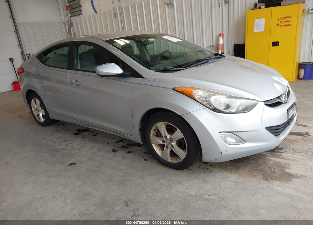 2012 HYUNDAI ELANTRA GLS VIN: 5NPDH4AE6CH082366