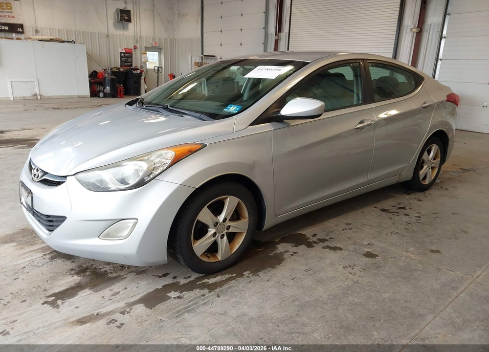 2012 HYUNDAI ELANTRA GLS VIN: 5NPDH4AE6CH082366