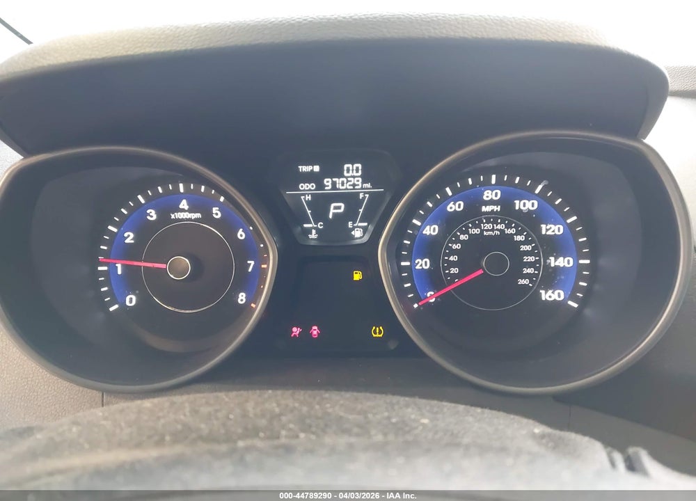 2012 HYUNDAI ELANTRA GLS VIN: 5NPDH4AE6CH082366
