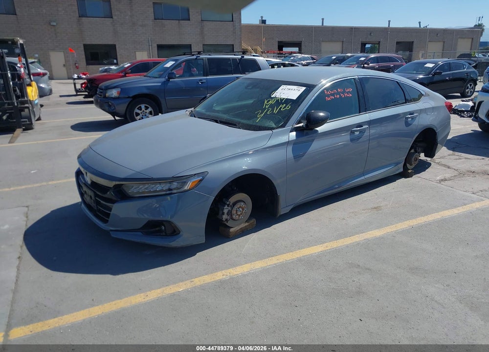 2022 HONDA ACCORD SPORT SPECIAL EDITION VIN: 1HGCV1F41NA052920