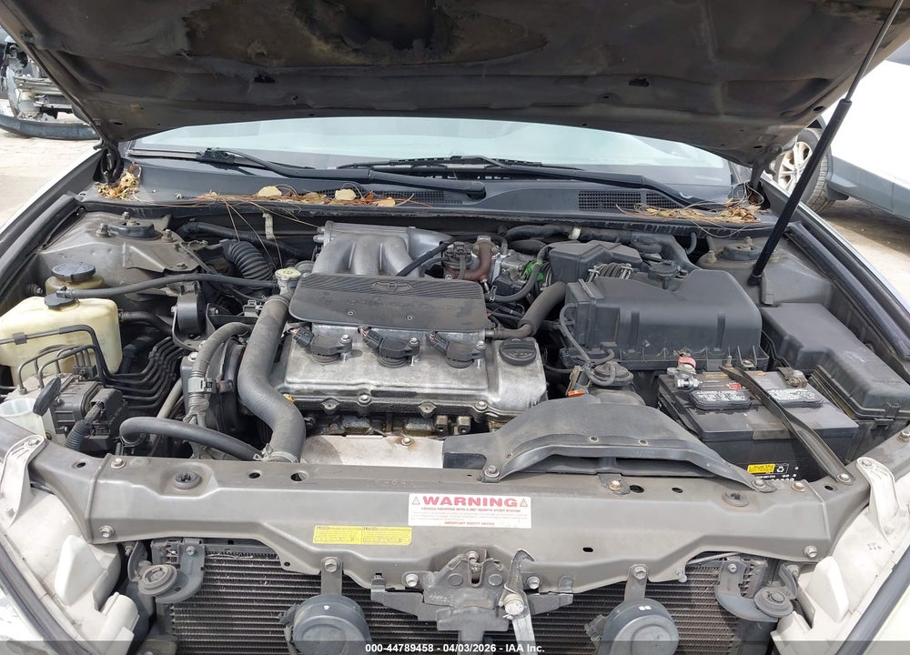 2002 TOYOTA CAMRY LE V6 VIN: 4T1BF32K52U519026