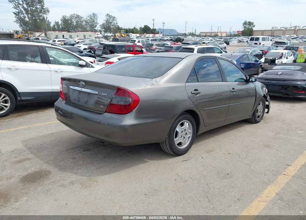 2002 TOYOTA CAMRY LE V6 VIN: 4T1BF32K52U519026