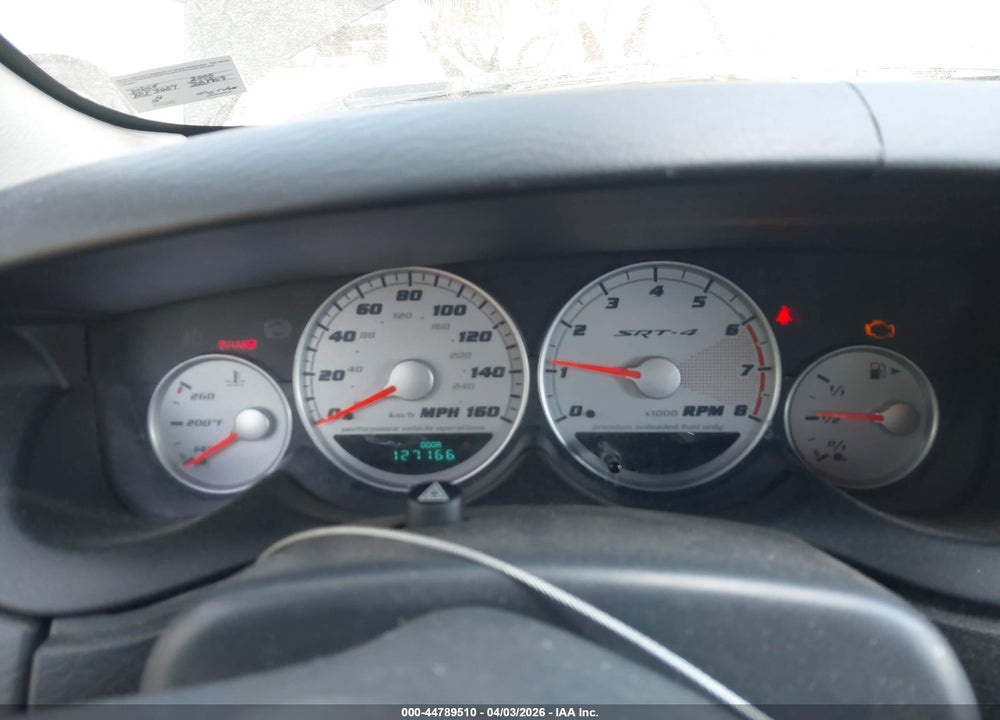 2005 DODGE SRT4 VIN: 1B3ES66S65D194790