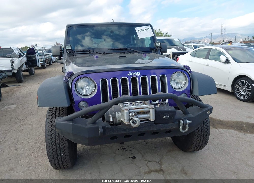 2014 JEEP WRANGLER UNLIMITED VIN: 1C4BJWDG6EL117233