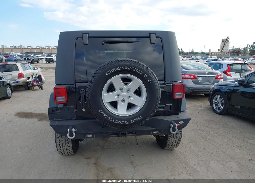 2014 JEEP WRANGLER UNLIMITED VIN: 1C4BJWDG6EL117233