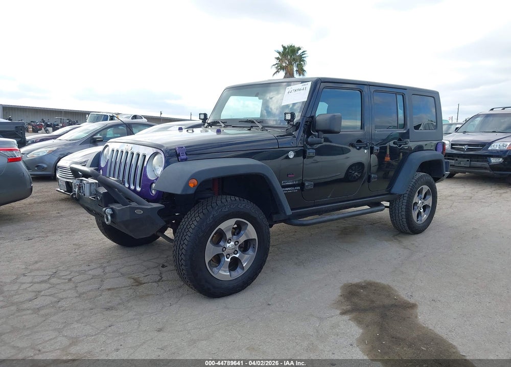 2014 JEEP WRANGLER UNLIMITED VIN: 1C4BJWDG6EL117233