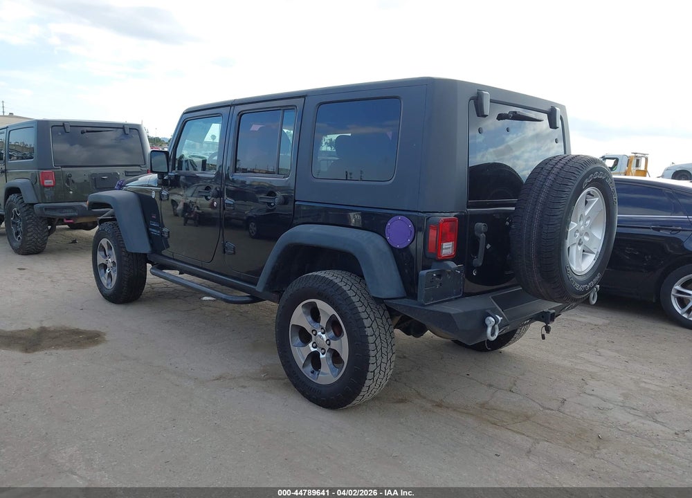 2014 JEEP WRANGLER UNLIMITED VIN: 1C4BJWDG6EL117233