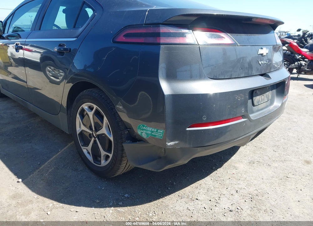 2013 CHEVROLET VOLT VIN: 1G1RH6E41DU106768