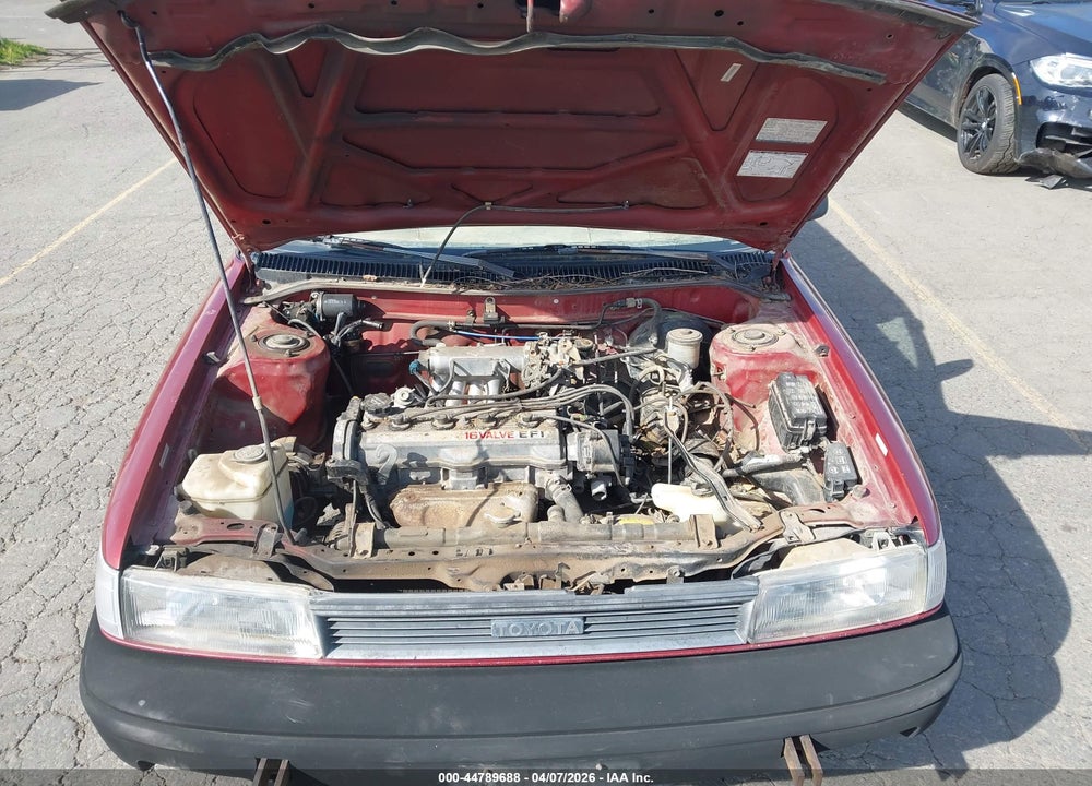 1990 TOYOTA COROLLA DLX VIN: JT2AE94K7L3348492