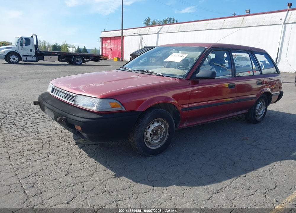 1990 TOYOTA COROLLA DLX VIN: JT2AE94K7L3348492
