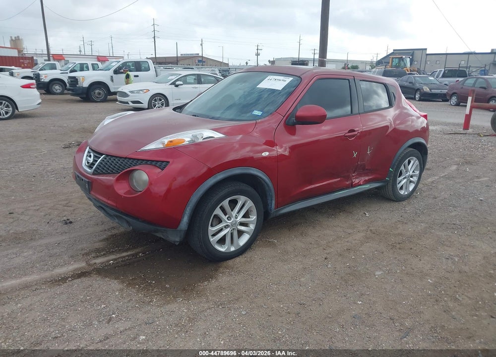 2013 NISSAN JUKE SV VIN: JN8AF5MV7DT210920