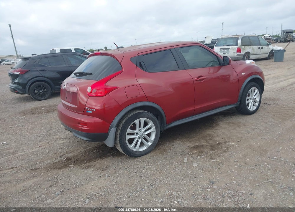 2013 NISSAN JUKE SV VIN: JN8AF5MV7DT210920