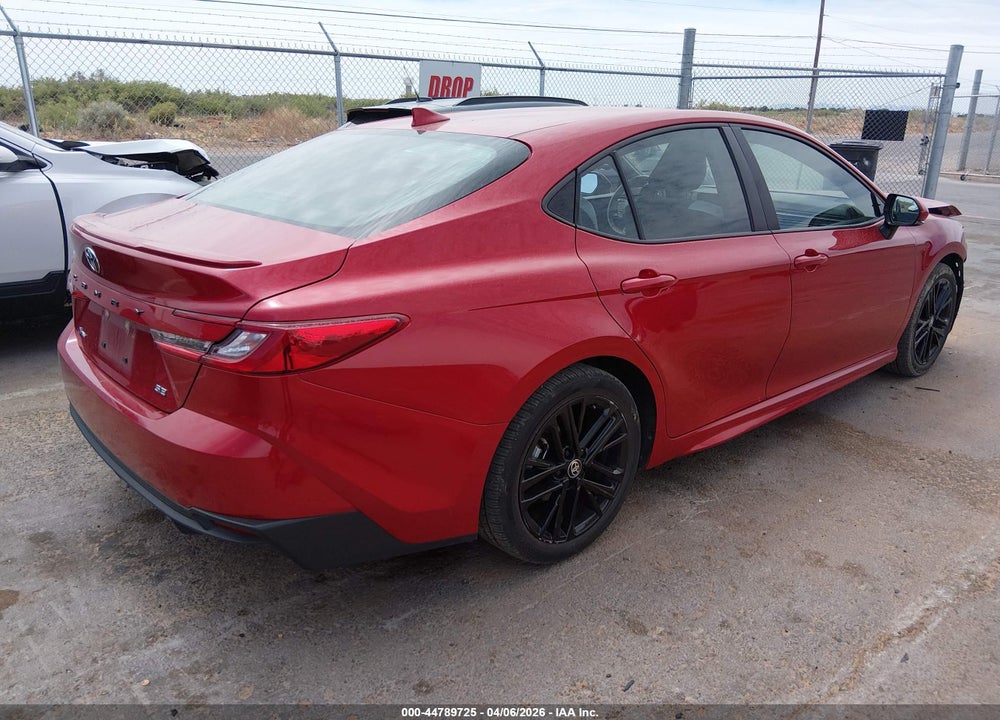 2025 TOYOTA CAMRY SE VIN: 4T1DAACKXSU121532