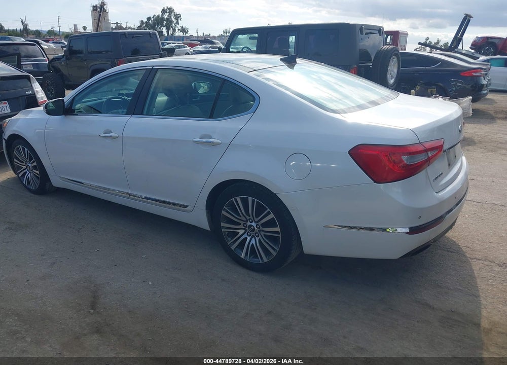 2014 KIA CADENZA PREMIUM VIN: KNALN4D73E5133579