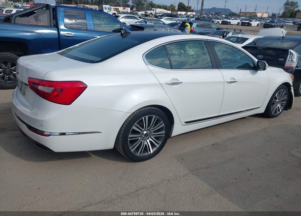 2014 KIA CADENZA PREMIUM VIN: KNALN4D73E5133579