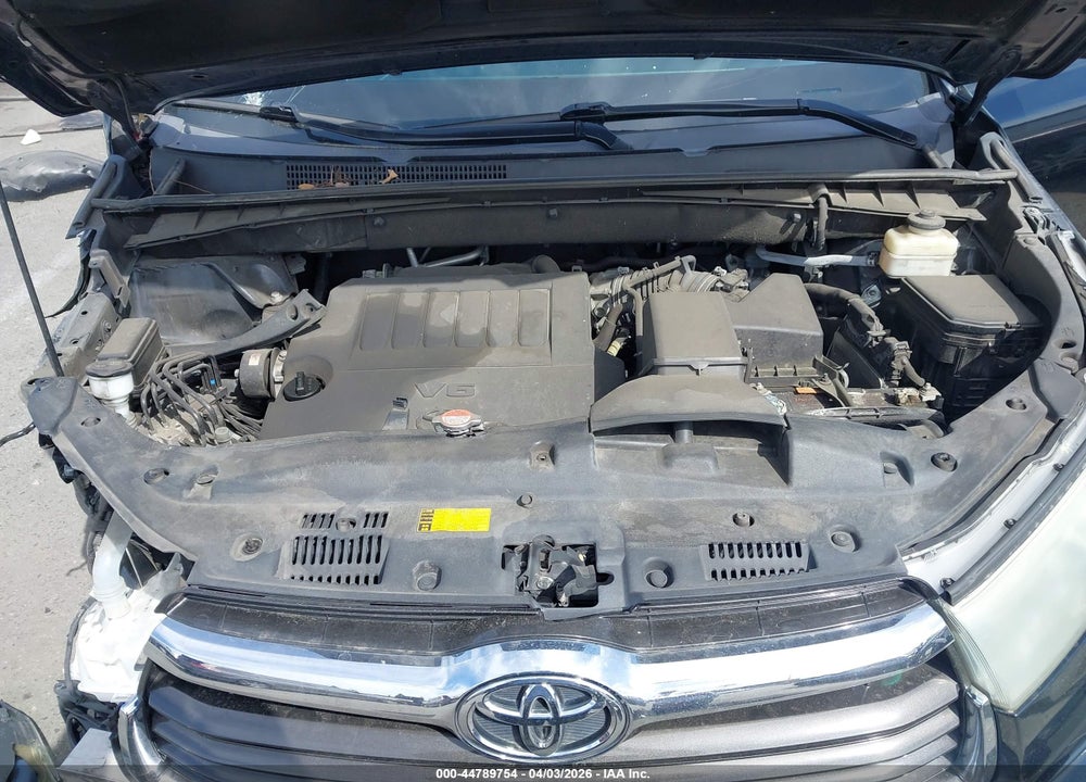 2016 TOYOTA HIGHLANDER XLE V6 VIN: 5TDKKRFH4GS507060