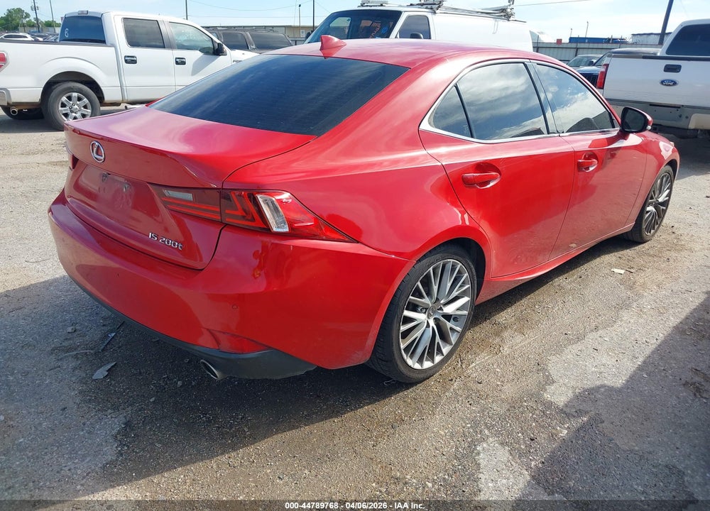 2016 LEXUS IS 200T VIN: JTHBA1D21G5021880