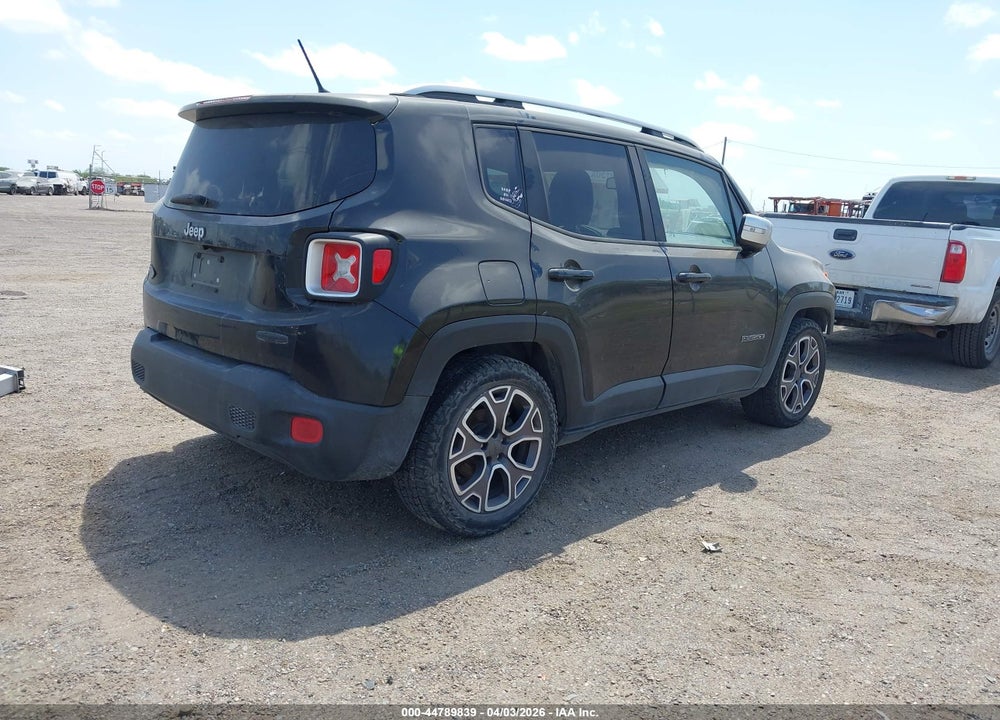 2017 JEEP RENEGADE LIMITED VIN: ZACCJADBXHPE55665