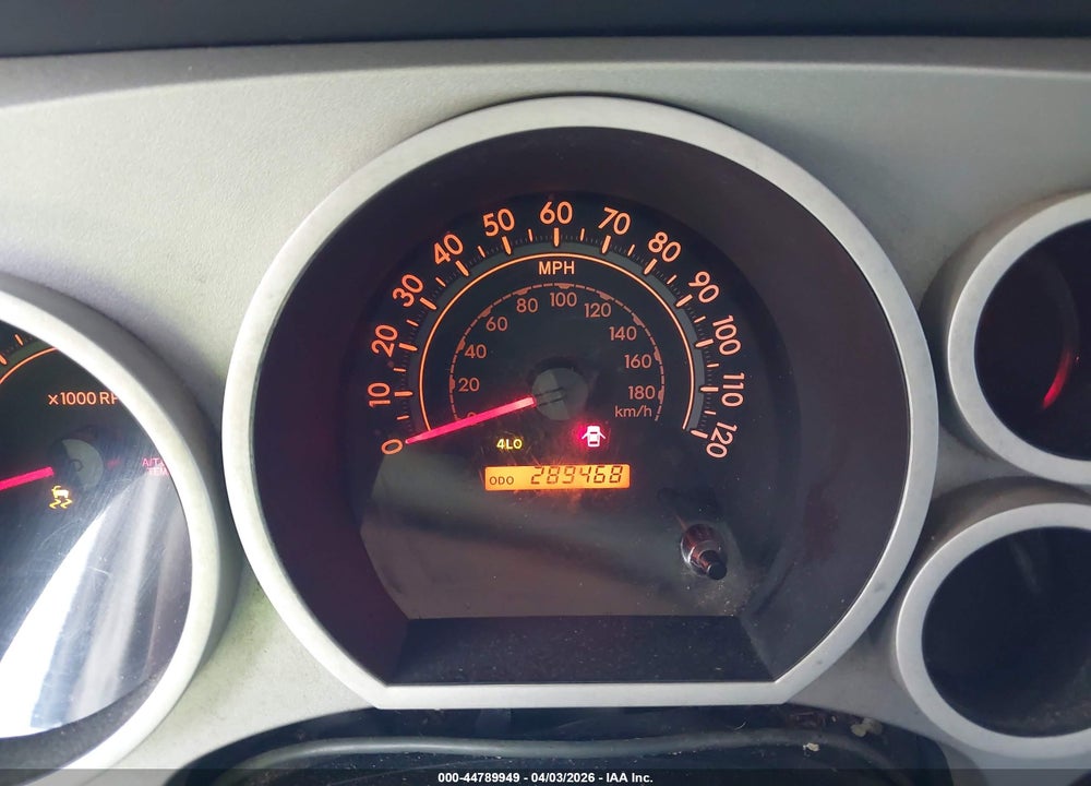 2008 TOYOTA TUNDRA BASE 5.7L V8 VIN: 5TFBV54198X053504