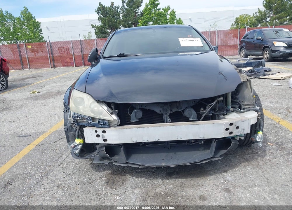 2007 LEXUS IS 250 VIN: JTHBK262X75033154