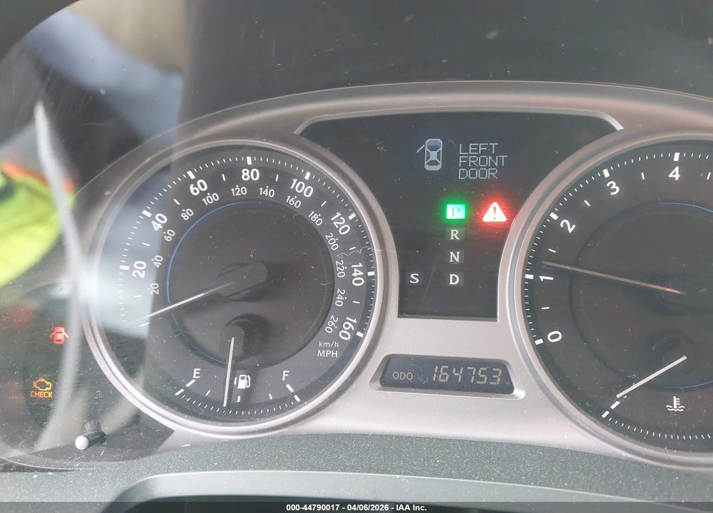 2007 LEXUS IS 250 VIN: JTHBK262X75033154