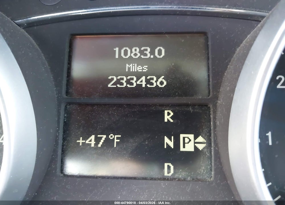 2008 MERCEDES-BENZ GL 450 4MATIC VIN: 4JGBF71E28A402453