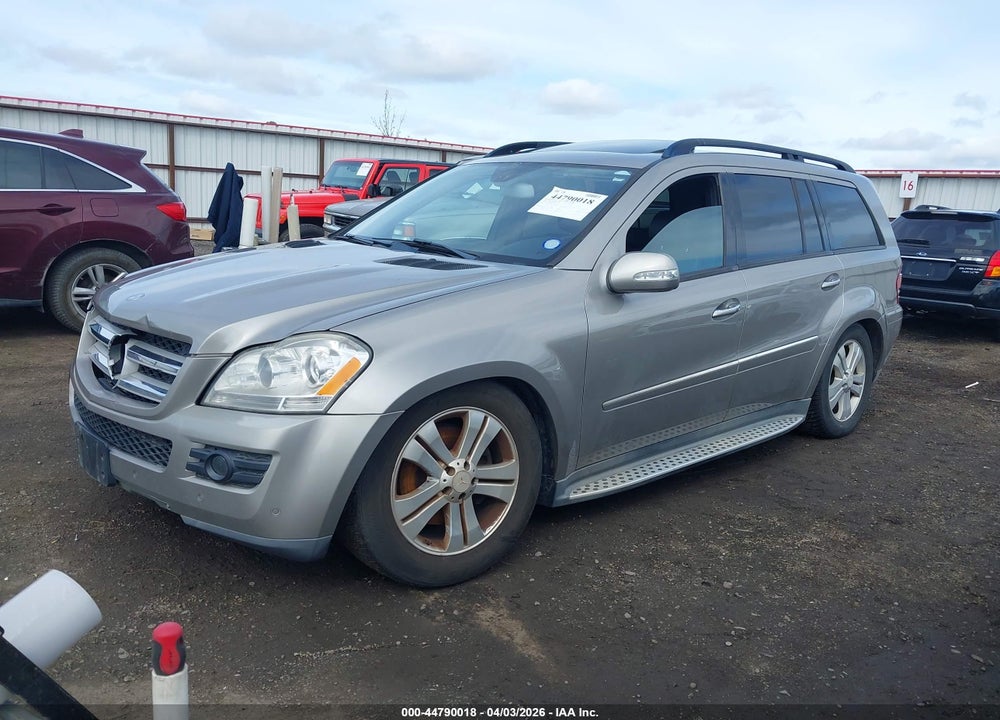 2008 MERCEDES-BENZ GL 450 4MATIC VIN: 4JGBF71E28A402453