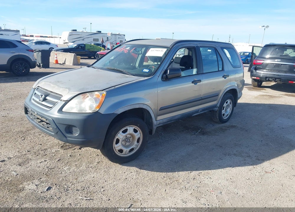 2005 HONDA CR-V LX VIN: JHLRD68535C016930
